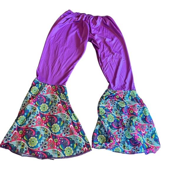 Hauntlook Disco Diva Women’s Halloween Costume 
 Adult Hippie Outfit Size XL - Picture 6 of 7